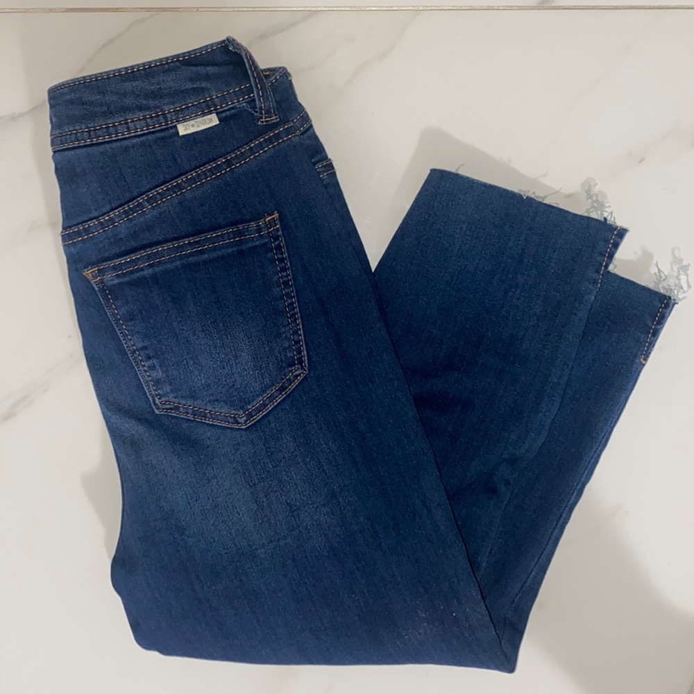 High-waisted Capris